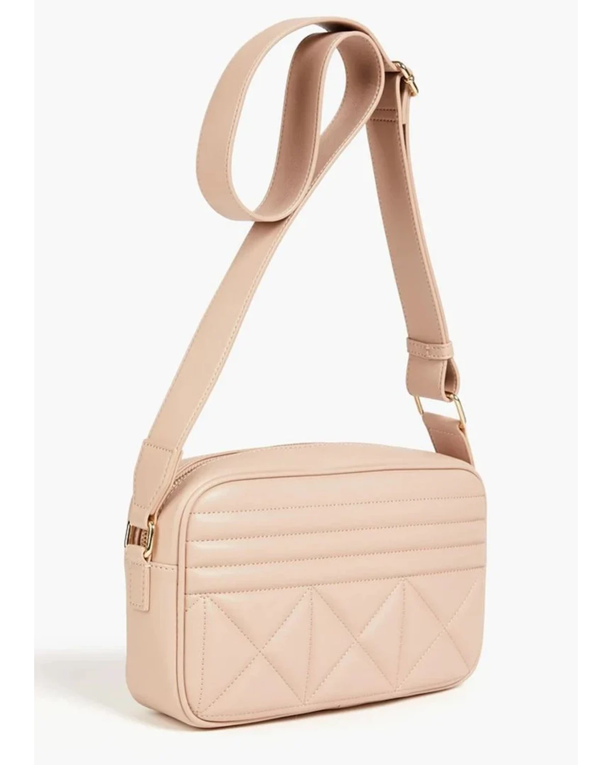 Шкіряна сумочка крос-боді Love Moschino quilted — фото 2